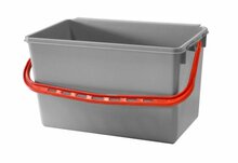 Numatic Grijze emmer 22 liter met rode hendel t.b.v. SM  