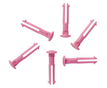 Vikan 6 x Pin Reserveonderdeel  Voor De 1011 en 1013 Roze