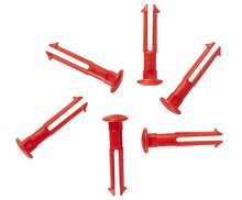 Vikan 6 x Pin Reserveonderdeel Voor De 1011 en 1013 Rood