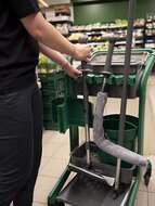 Vikan HyGo 78CM Groen &ndash; Mobiel Reinigingsstation (Werkwagen)