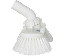 Vikan Hoekverstelbare Zachte  Borstel Met Watertoevoer Wit
