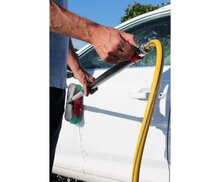 Vikan Transport Waterdoorlatende Telescoopsteel Met C-Koppeling  &Oslash;32, 160.0-160.0cm , Zwart