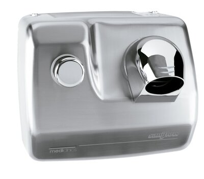 All Care Mediclinics  Haardroger drukknop RVS look