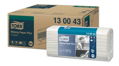 Tork Advanced Wiper 2-Laags Perf. 420 1000 vel wit W4, 5x200st, 1.000st/doos 