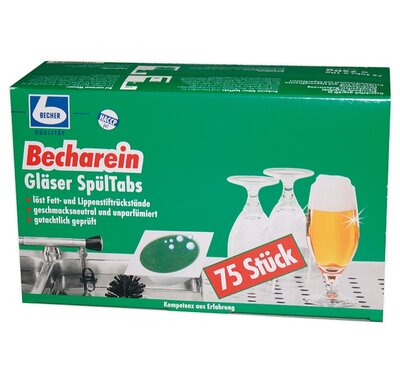 Becher Becharein glazenreiniger tabletten 750 gr