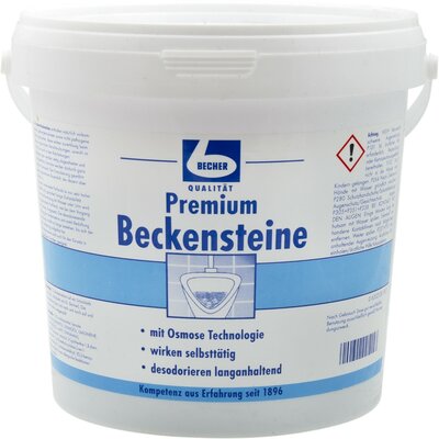 Becher Premium urinoirblokjes 1kg