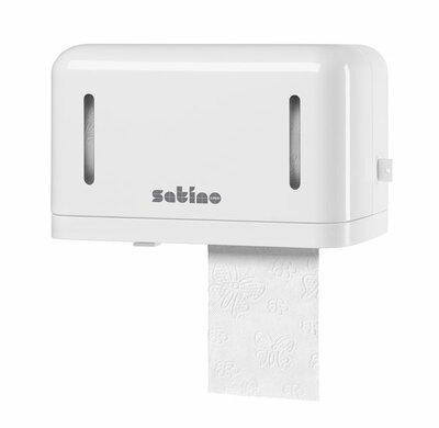 Satino bij wepa toiletroldispenser horizontaal MT1