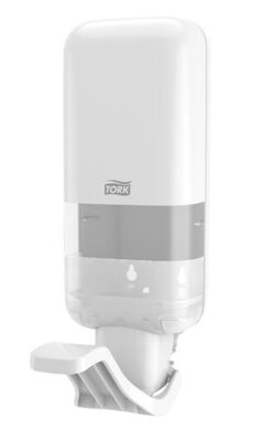 Tork Zeep en Handdesinfectie Dispenser S4 met armbeugel kunststof Wit